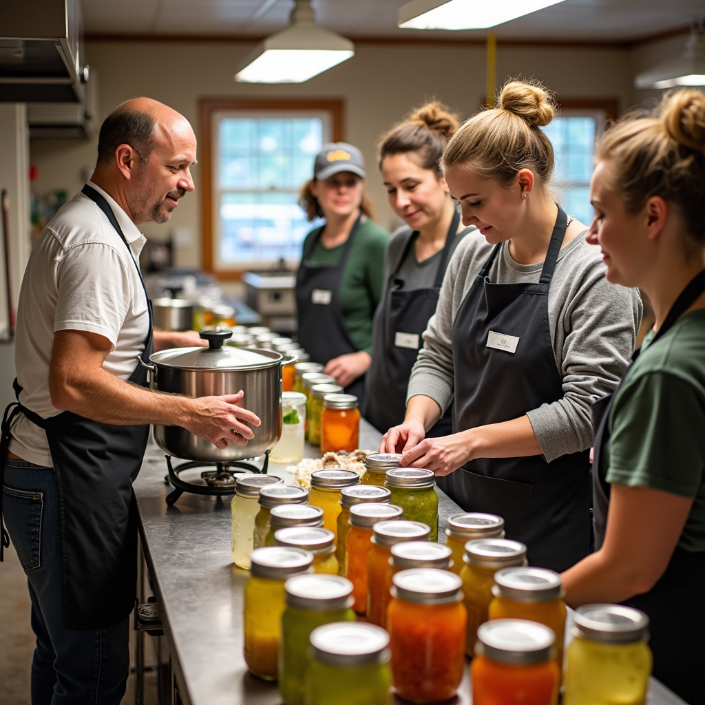 Canning at Fitts Farm: Preserving Fruits, Vegetables, and Meats for Year-Round Sustainability