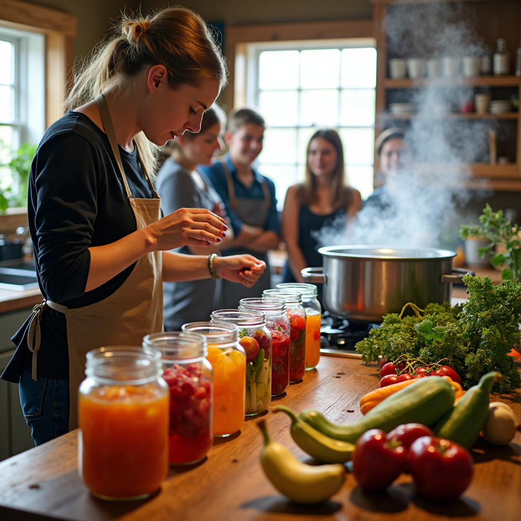 Canning at Fitts Farm: Preserving Fruits, Vegetables, and Meats for Year-Round Sustainability - Image 3